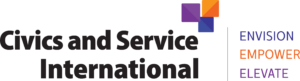 Civics and Service International logo